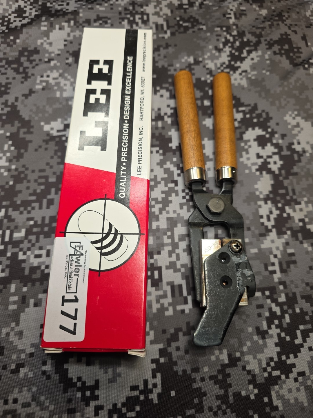 LEE DOUBLE CAVITY.350 RB 350 ROUNDBALL MOLD 64 GRAIN ROUND BALL MUZZLELOADER