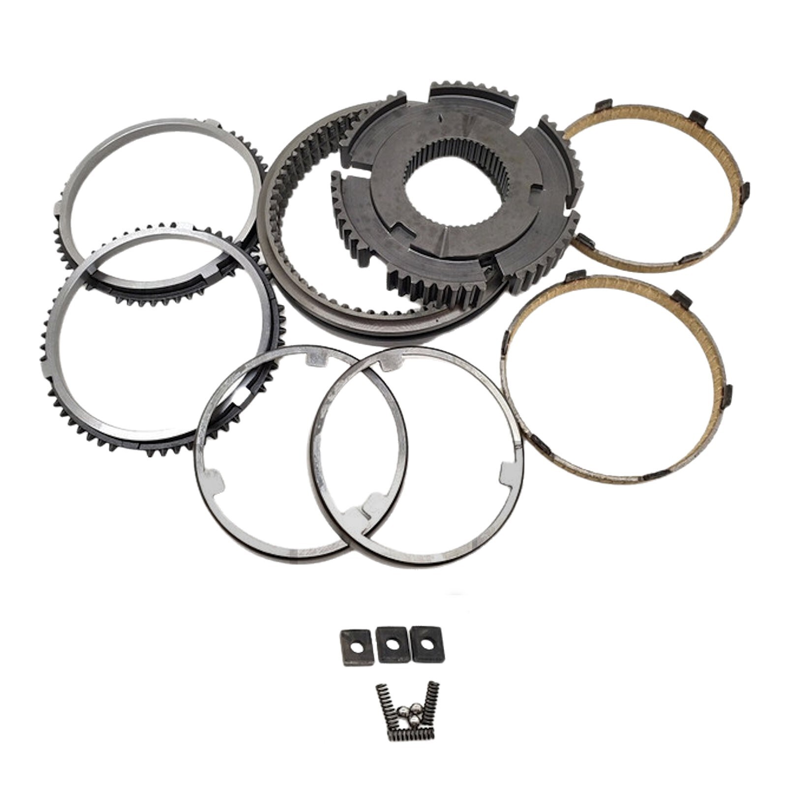 ZF S6-650 1-2 Synchro Assembly with Rings, Spring & Keys for 99-up Transmission