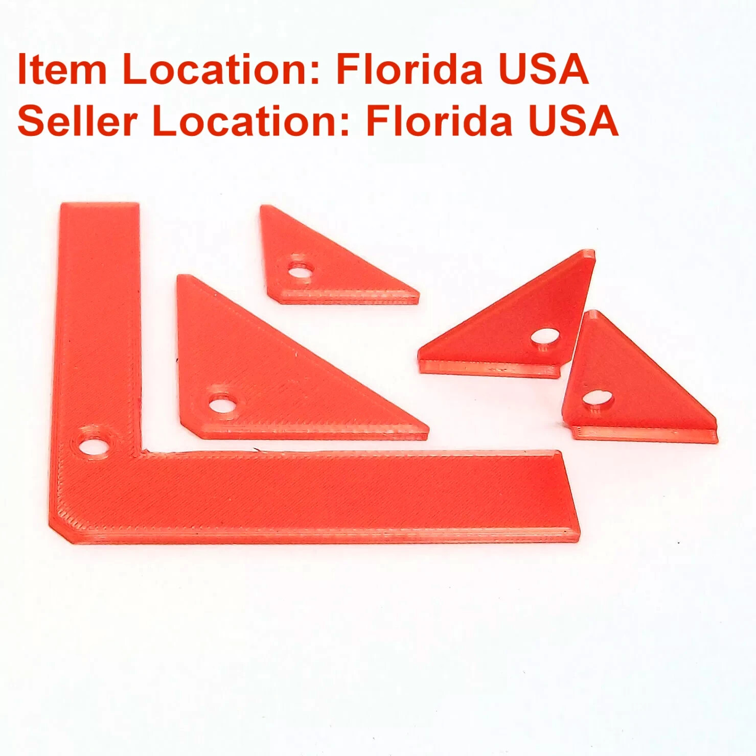5 pc Mini Hobby Square Triangle Speed Square Tool Set for Small Projects