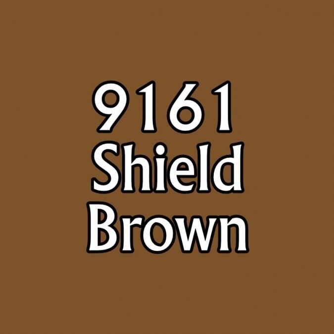 SHIELD BROWN Reaper Miniatures Master Series Paints REM09161 (0.5 oz Bottle)