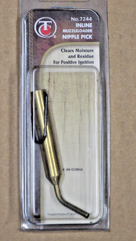 #4 Thompson Center Inline & Traditional Style Muzzleloader Nipple Pick 7244 NEW