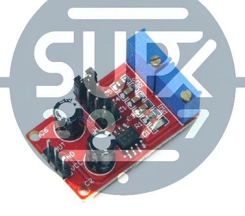 5X NE555 Duty Cycle and Frequency Adjustable Module Square Wave Signal Generator