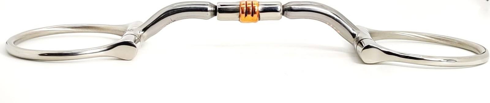 Stainless Steel Western Dee Link Snaffle High Port Horse Bit Stainless Steel