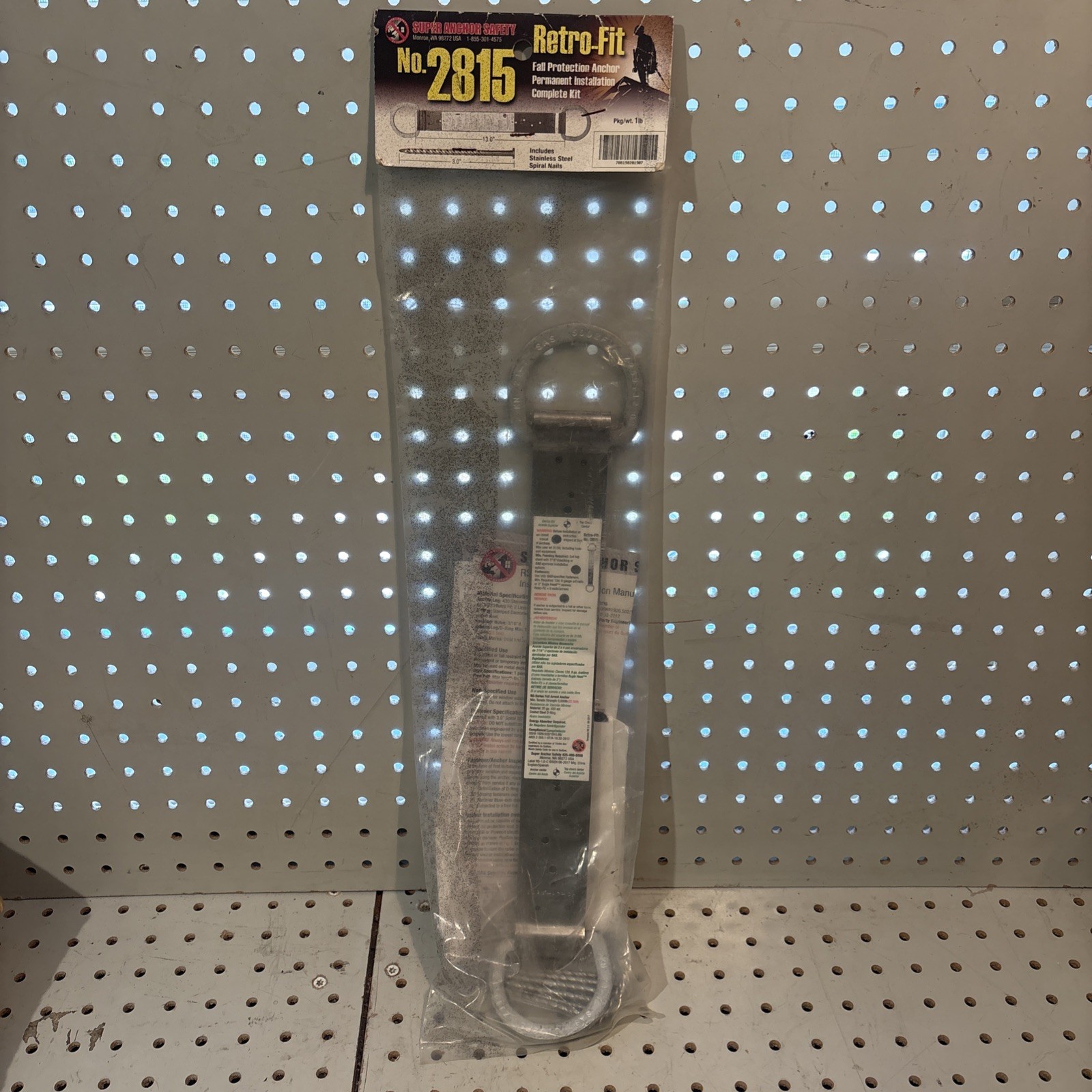 Retro-Fit No. 2815 Fall Protection Anchor Complete Kit