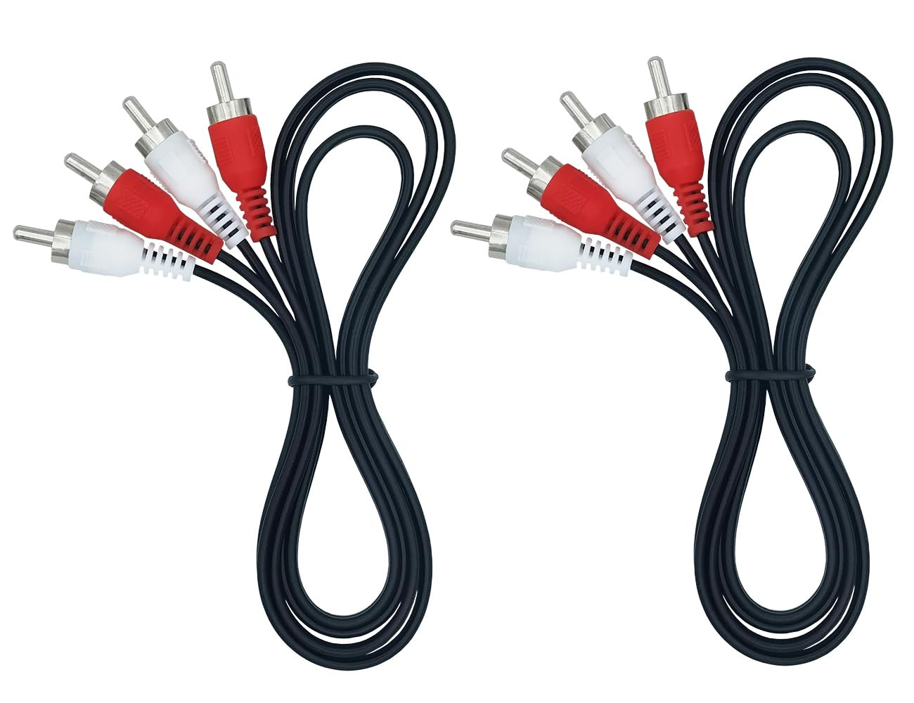 RCA Stereo Audio Cable, 3FT 2-RCA Male to 2-RCA Male Cable Compatible for Amplif