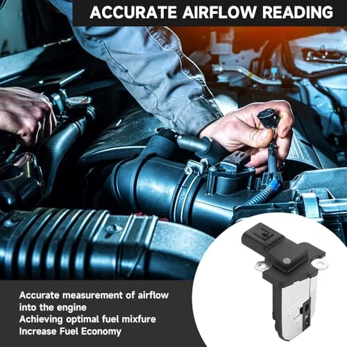 Mass Air Flow Sensor - Compatible for Ford Focus 2.0L 2012-2016, Escape 2.5L