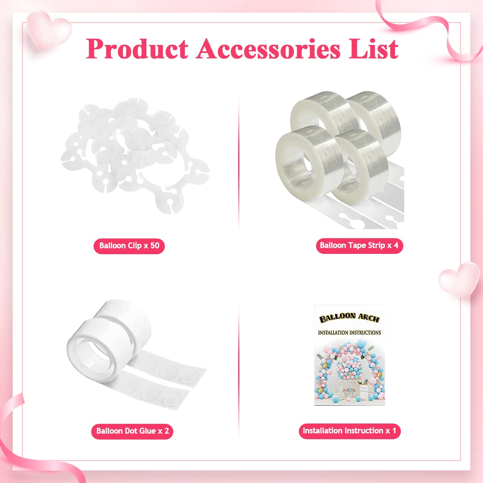 Wokceer Round Backdrop Stand 7.2Ft Circle Balloon Arch Frame Circle Backdrop