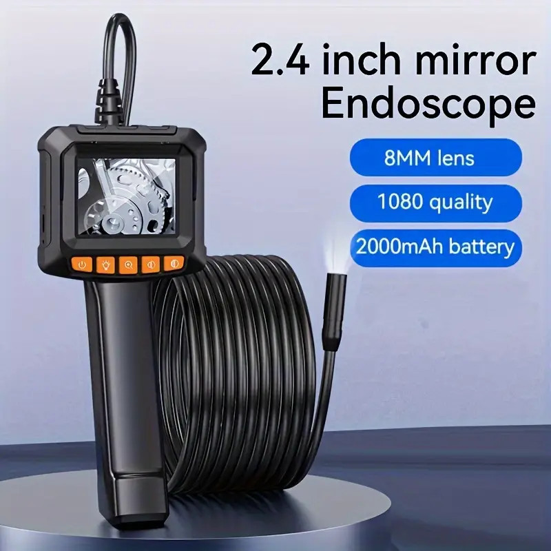 Endoscope Borescope Camera with Light, 16.5ft Waterproof Snake Inspection Camera