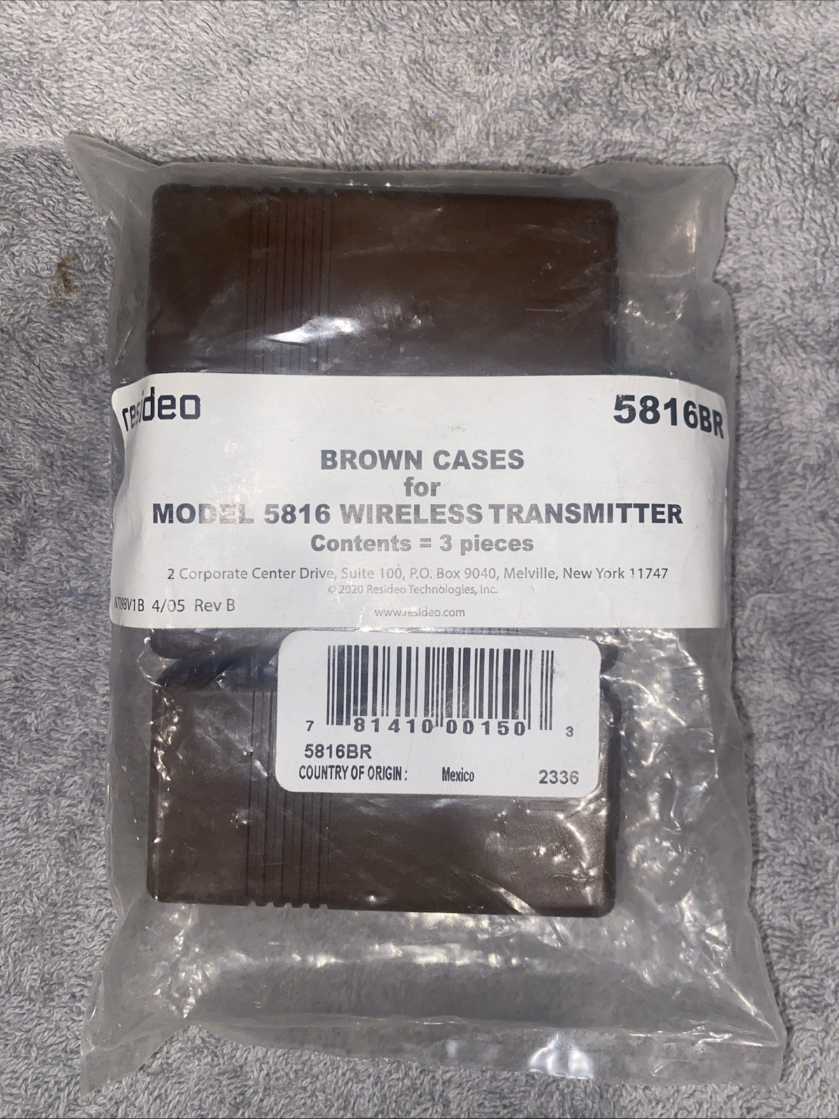 Honeywell 5816BR Brown Cases  (3 pack)  for 5816WMWH CASES ONLY 5816 brown cases