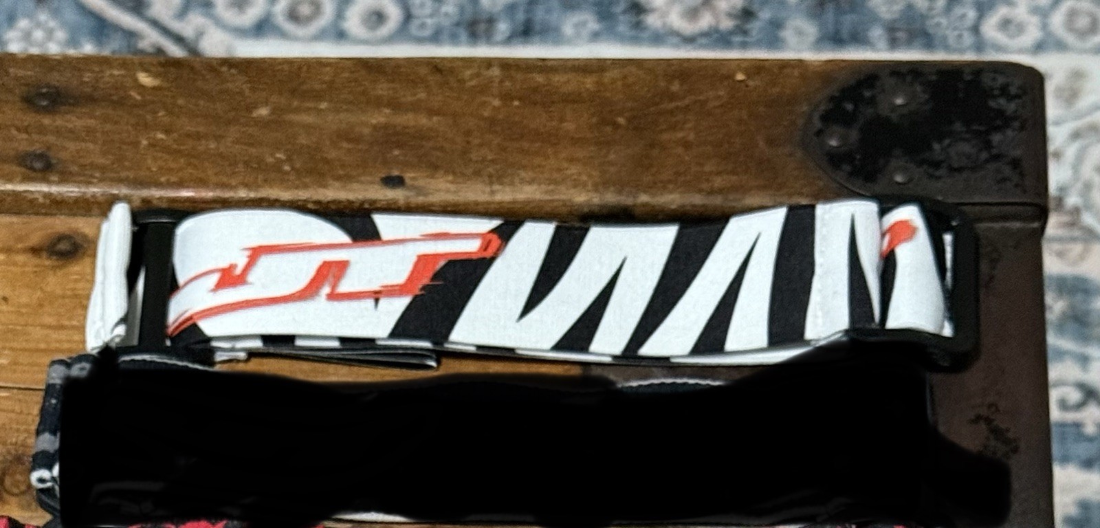 Rare JT LE White Tiger Proflex Goggle Strap