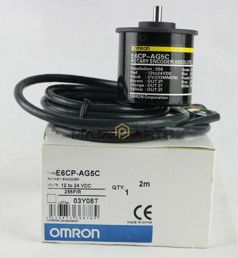 One E6CP-AG5C OMRON Absolute Rotary Encoder 256P/R E6CPAG5C New