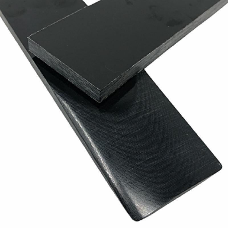 Linen Micarta Handle Scales- BLACK
