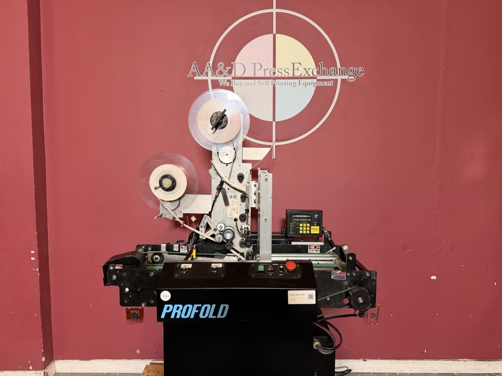 Profold Tabbing Machine !Video!