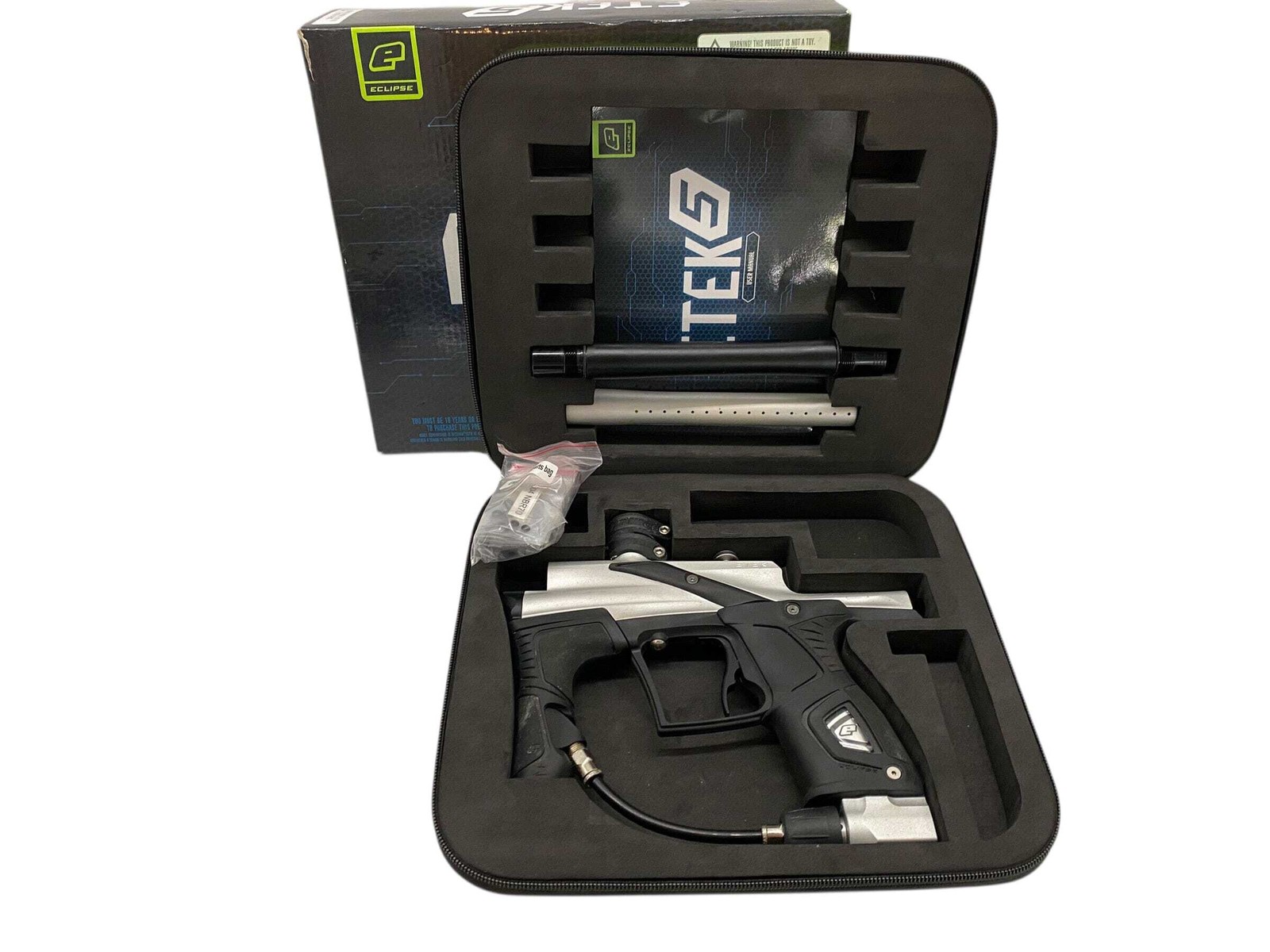 Planet Eclipse Etek 5 Silver/Black Paintball Gun