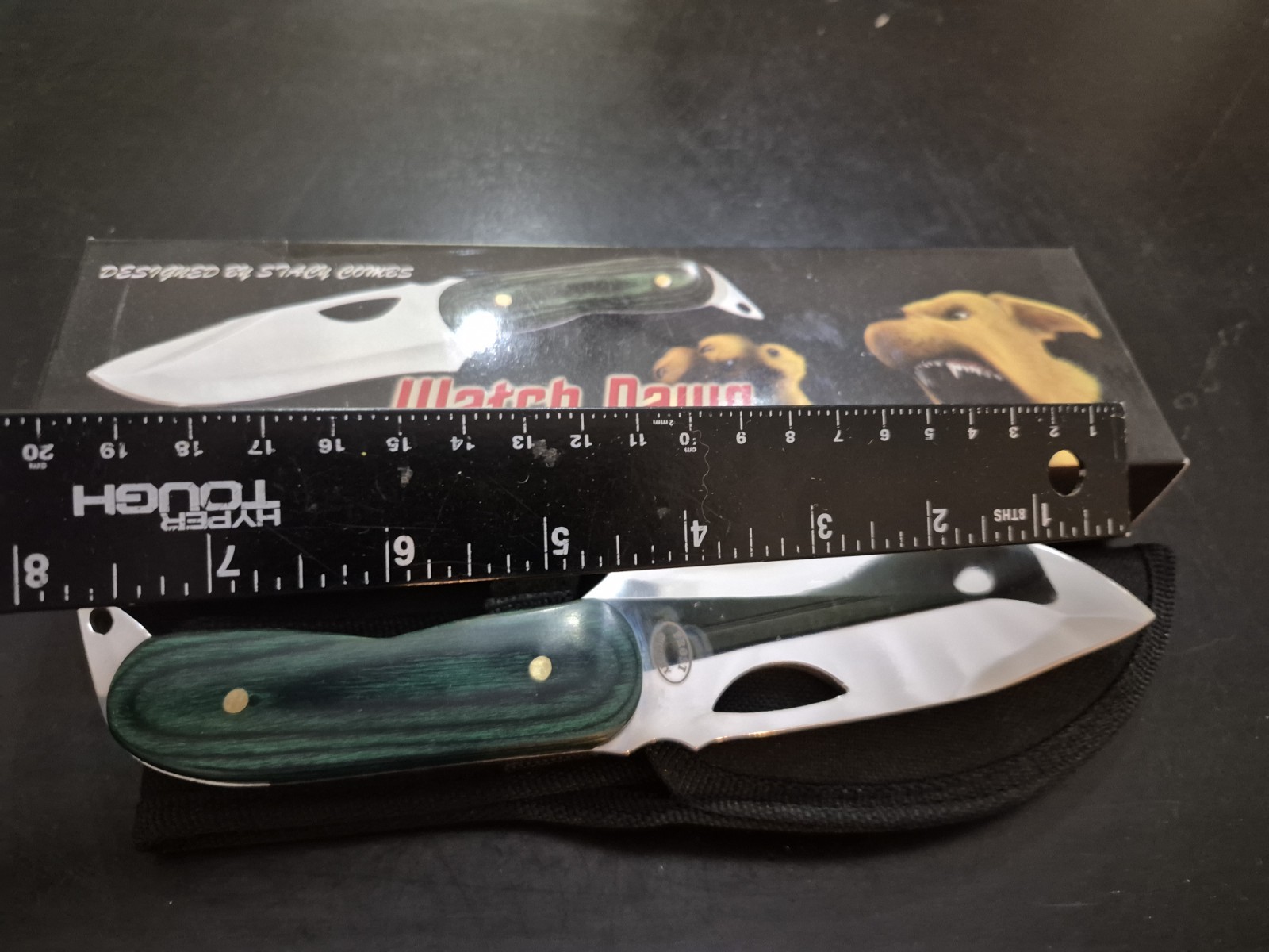 Frost Cutlery Watch Dawg Fixed Blade Knife 8"