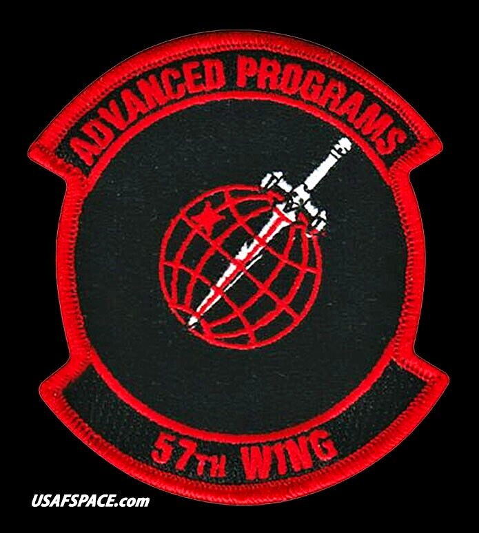 USAF 57TH WING -57 WG -F-22- ADVANCED PROGRAMS-Nellis AFB, NV-ORIGINAL VEL PATCH