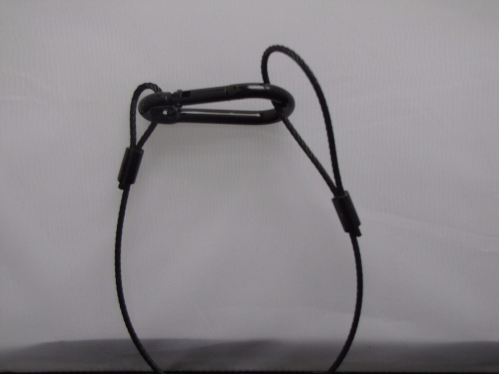 Safety Cable 18" Cable, Black