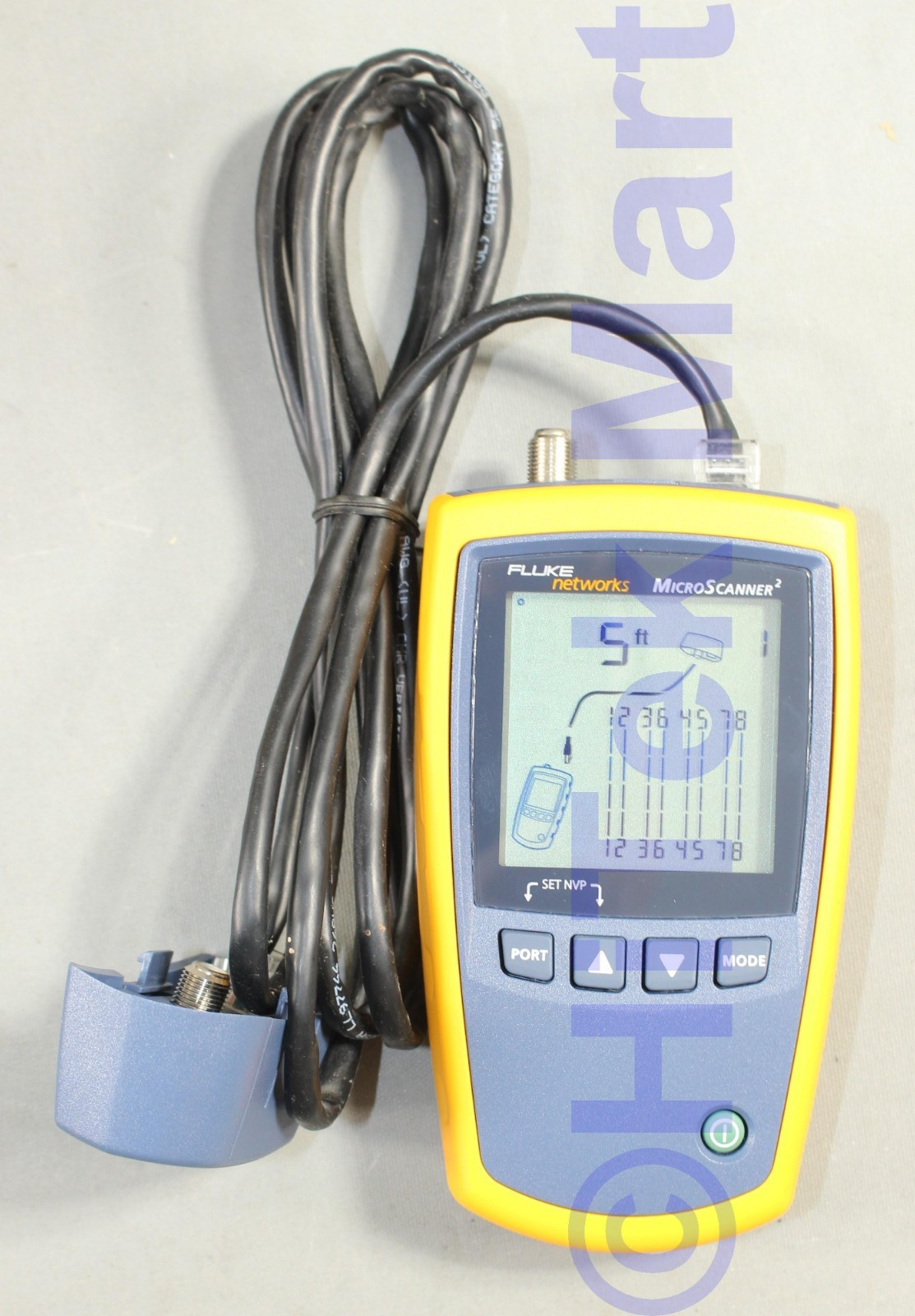 Fluke Networks Microscanner2 MS2-100 Cable Verifier Cat5/Cat6/Coax