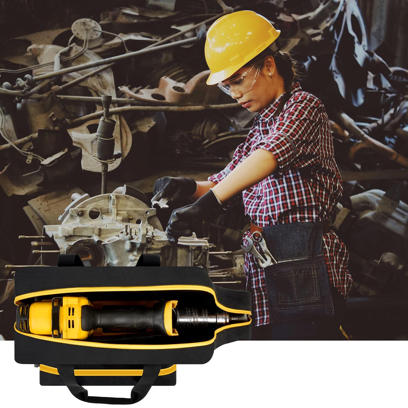 Case Compatible with Dewalt DCGG571M1/ DCGG571B 20V Max Grease Gun kit, Bare ...