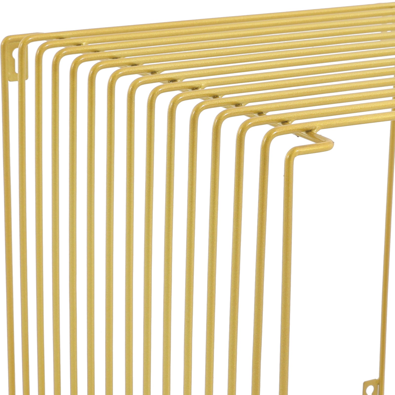 Iron Multi-Purpose Square Side Table Side Table Square Cage End Table