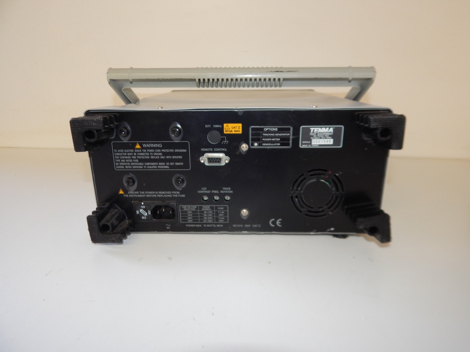 TENMA 72-6696 1GHz SPECTRUM ANALYZER (UWN99)
