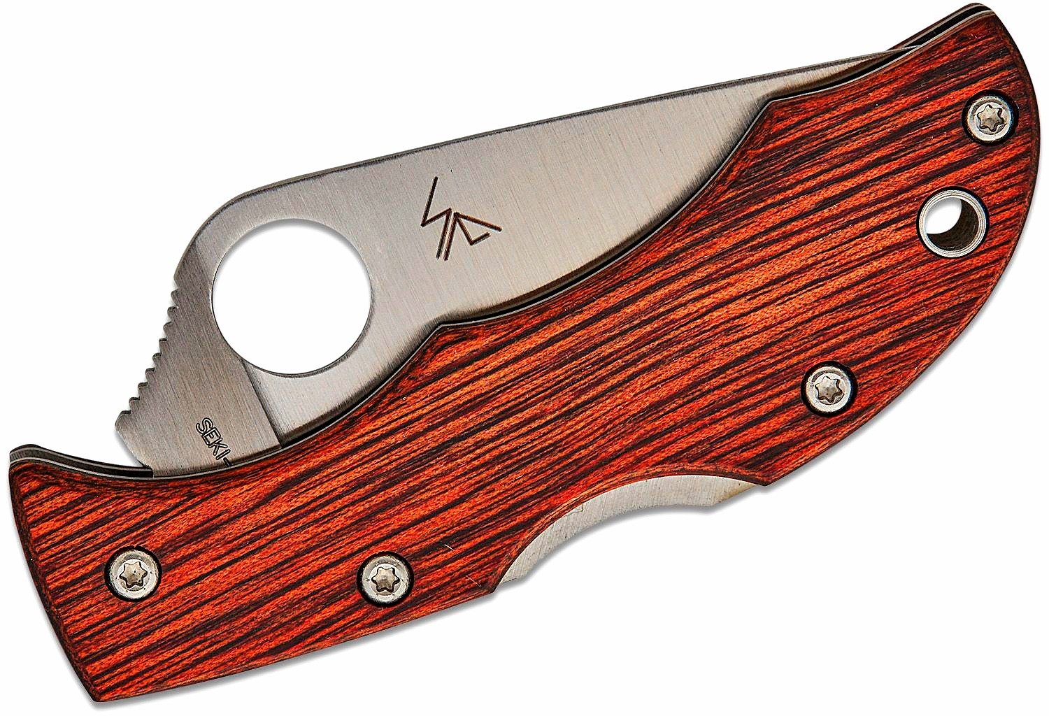 🌟NEW! SPYDERCO MAHAGONY LADYBUG III STUNNING LIMITED EDITION DEALER EXCLUSIVE