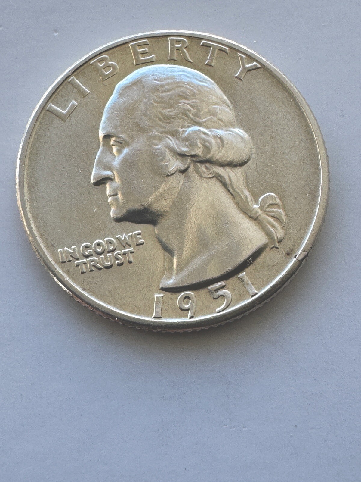 1951 D Washington Quarter - NICE Uncirculated Condition