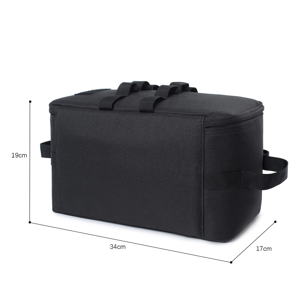 Molle Pouch Camping Storage Bag Canister Picnic Cookware Utensils Kit Organizer