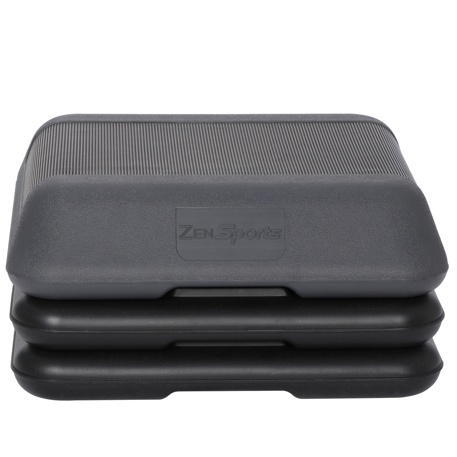 High-Intensity Step Aerobic Exercise Platform Nonslip with 4 Risers Exercise