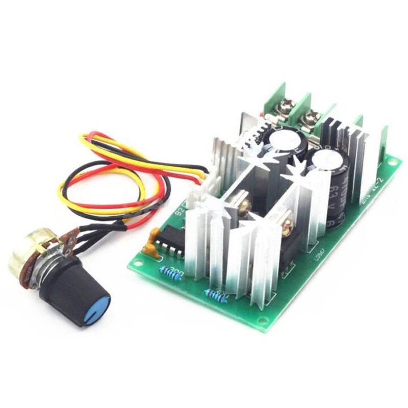 Knob Switch DC Motor Speed Controller DC10-60V Components Power Part Electrical