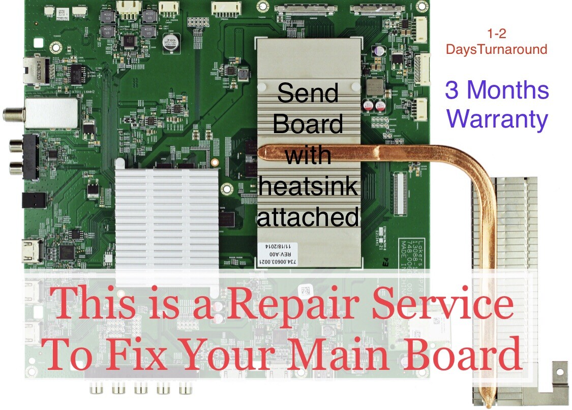 ''Repair🛠Service'' For Vizio Main Board P652UI-B2 791.00D10.0001