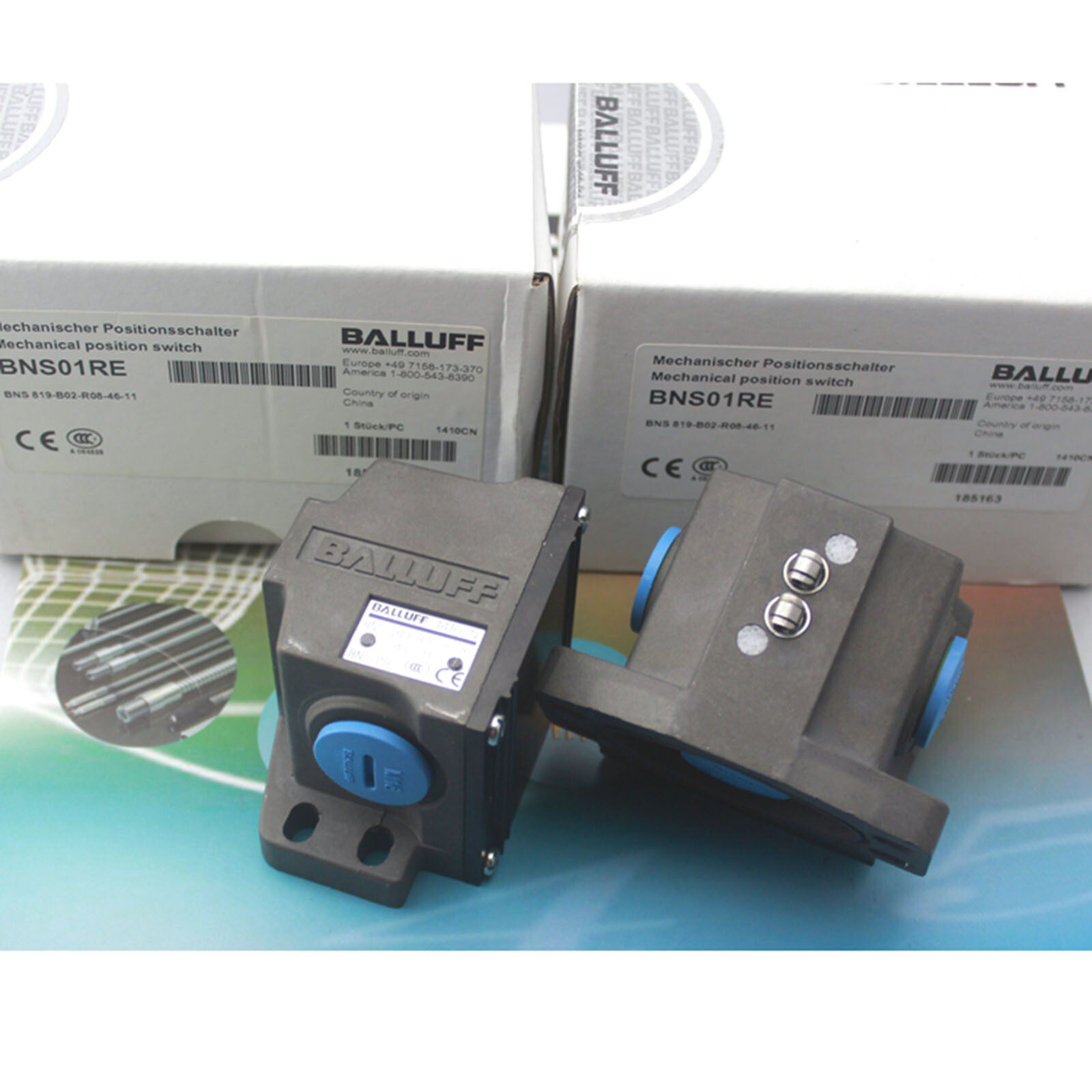 BALLUFF BNS 819-B02-R08-46-11(BNS01RE)Mechanical Multiple Position Switches ✦KD