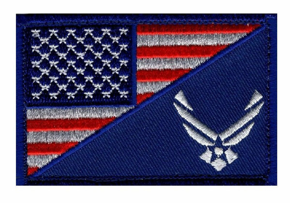 AirMan Flag Force Patch (Iron on Sew on - UA3)