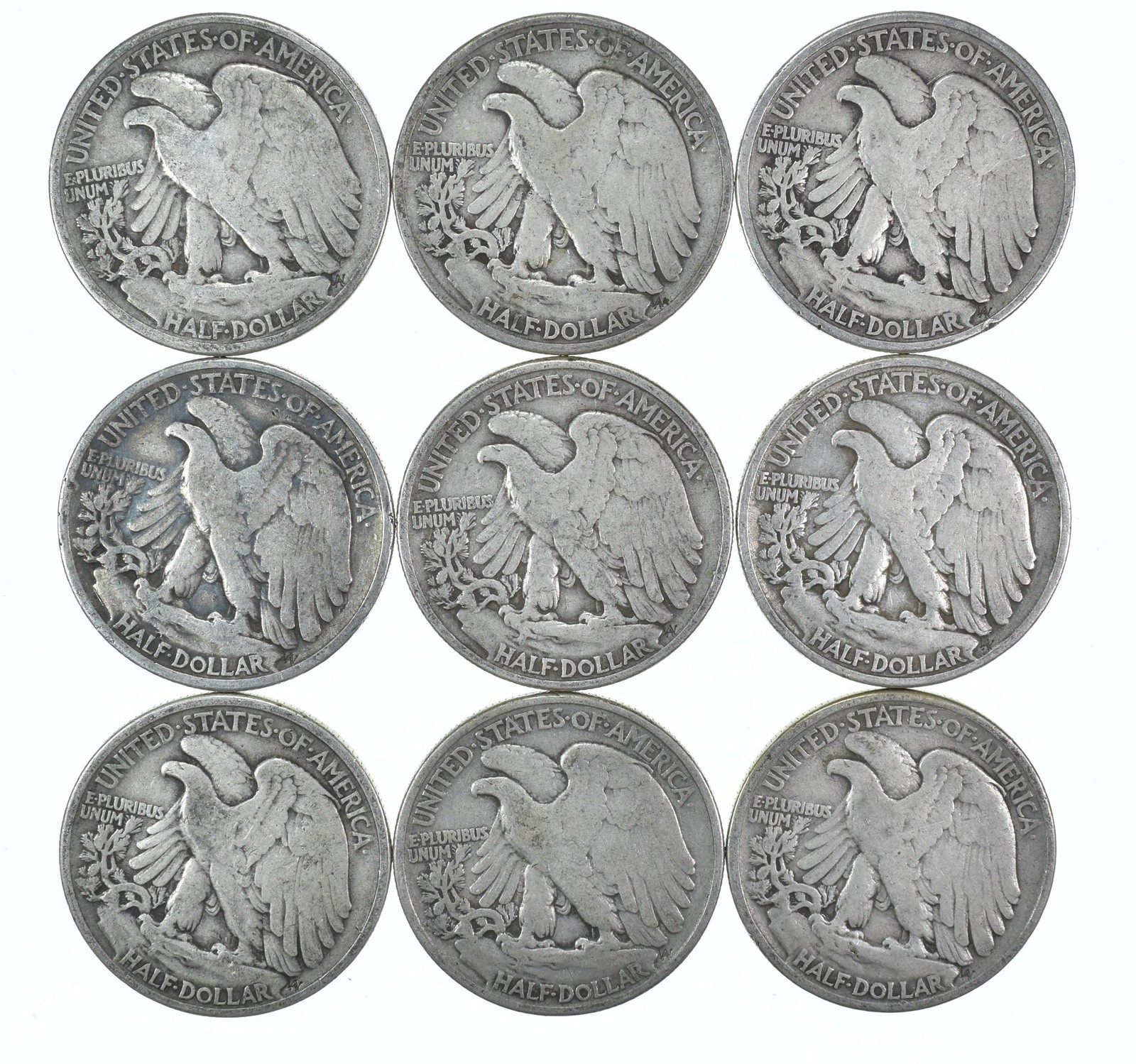 1938-P Walking Liberty Half Dollar CIRC VG+ 90% Silver