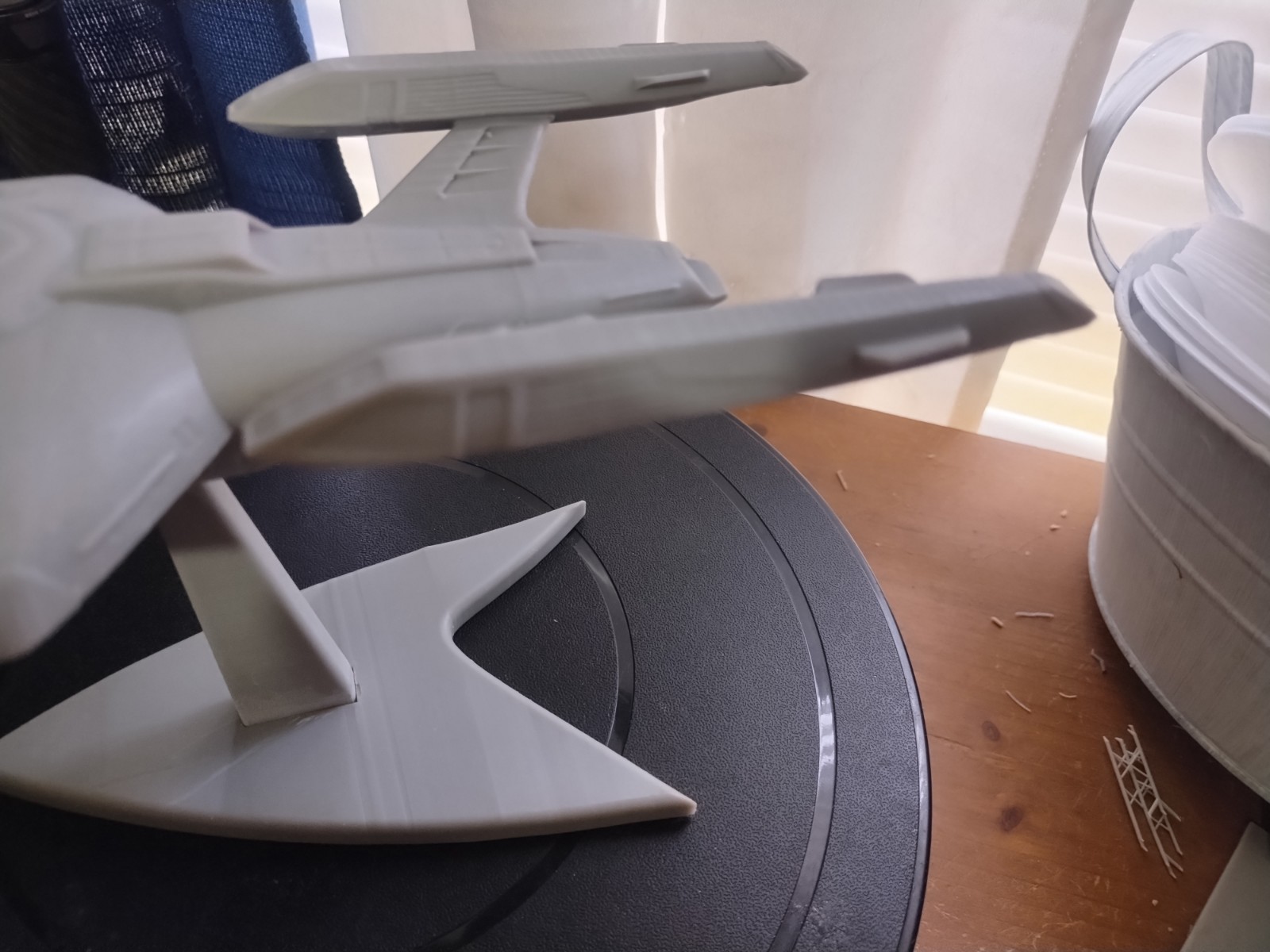 Star Trek Nova Class Starship 3d Resin Print 8"x4"