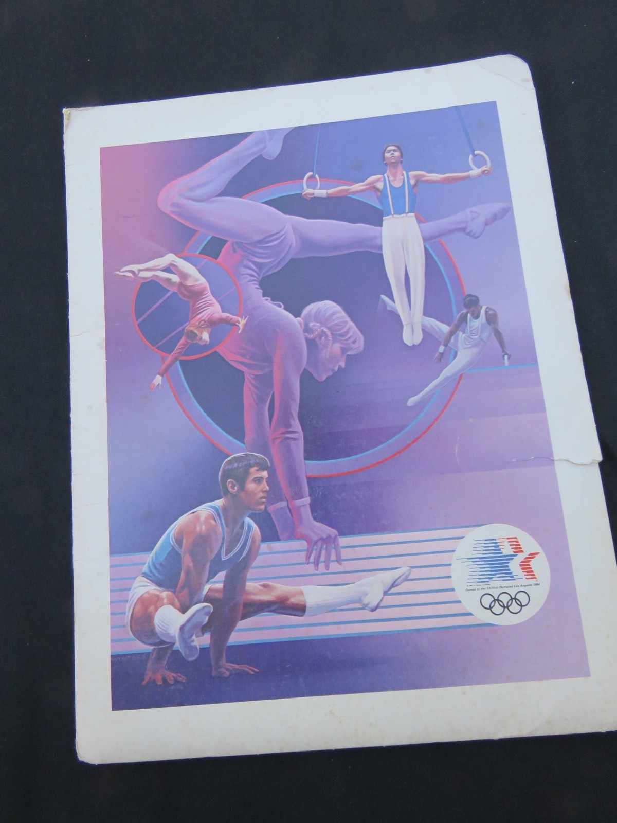 1986 & 1987 UCLA Gymastics Programs + Folder  Mitch Gaylord  Bart Connor Signed