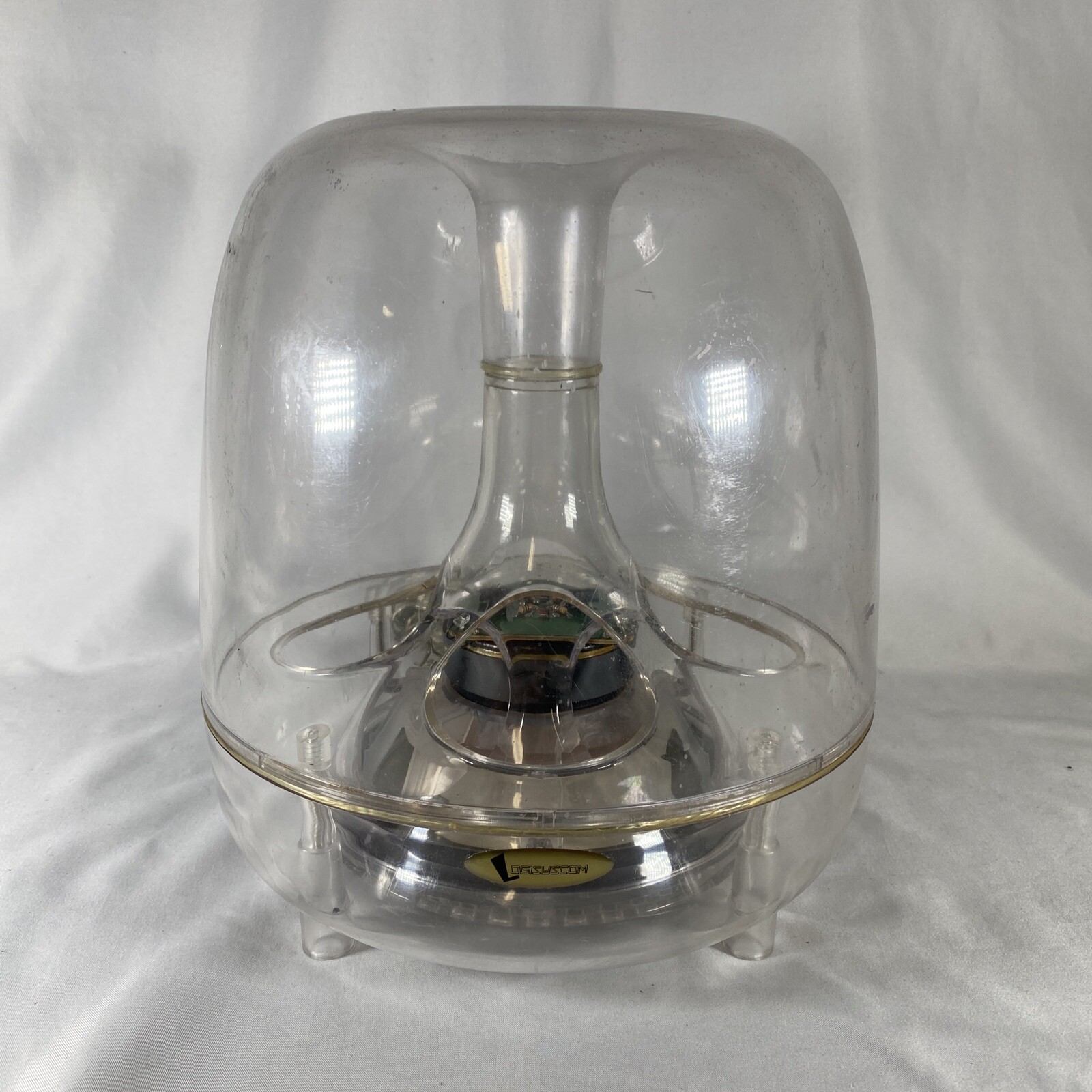 Logisys Clear Acrylic Computer Subwoofer ￼