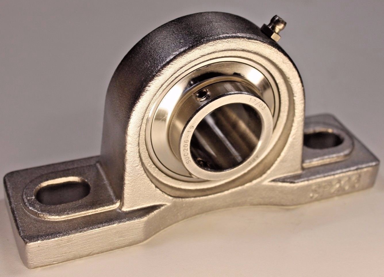 Premium SUCSP206-20 Pillow Block 1-1/4" Bore FlatBase |Stainless Steel UCP206-20