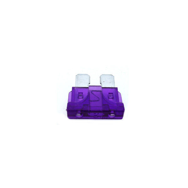 NEW 6 X 3 AMP STANDARD BLADE FUSE CAR CARAVAN MOTORHOME BOAT CASSETTE TOILET