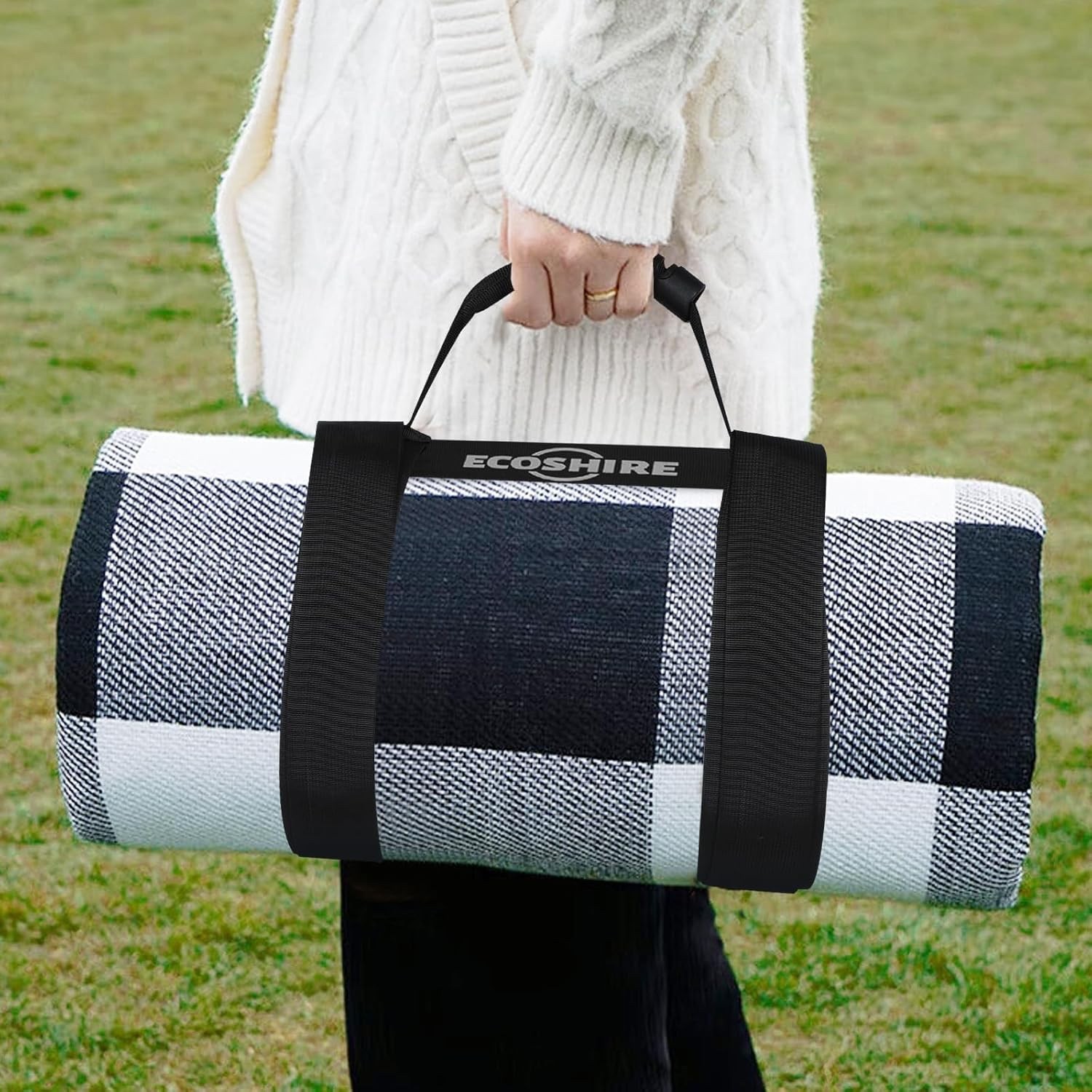Carrying Strap with Handle, Handheld Belt for Safely Moving and Lifting Heavy...