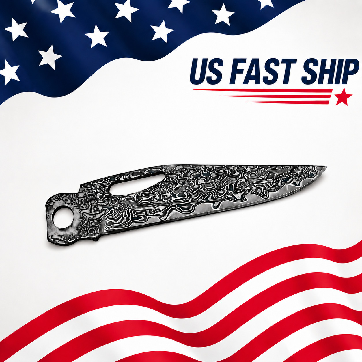 Custom VG10 Damascus Blade for LEATHERMAN CHARGE TTI/WAVE/SIGNAL – CNC, 60HRC