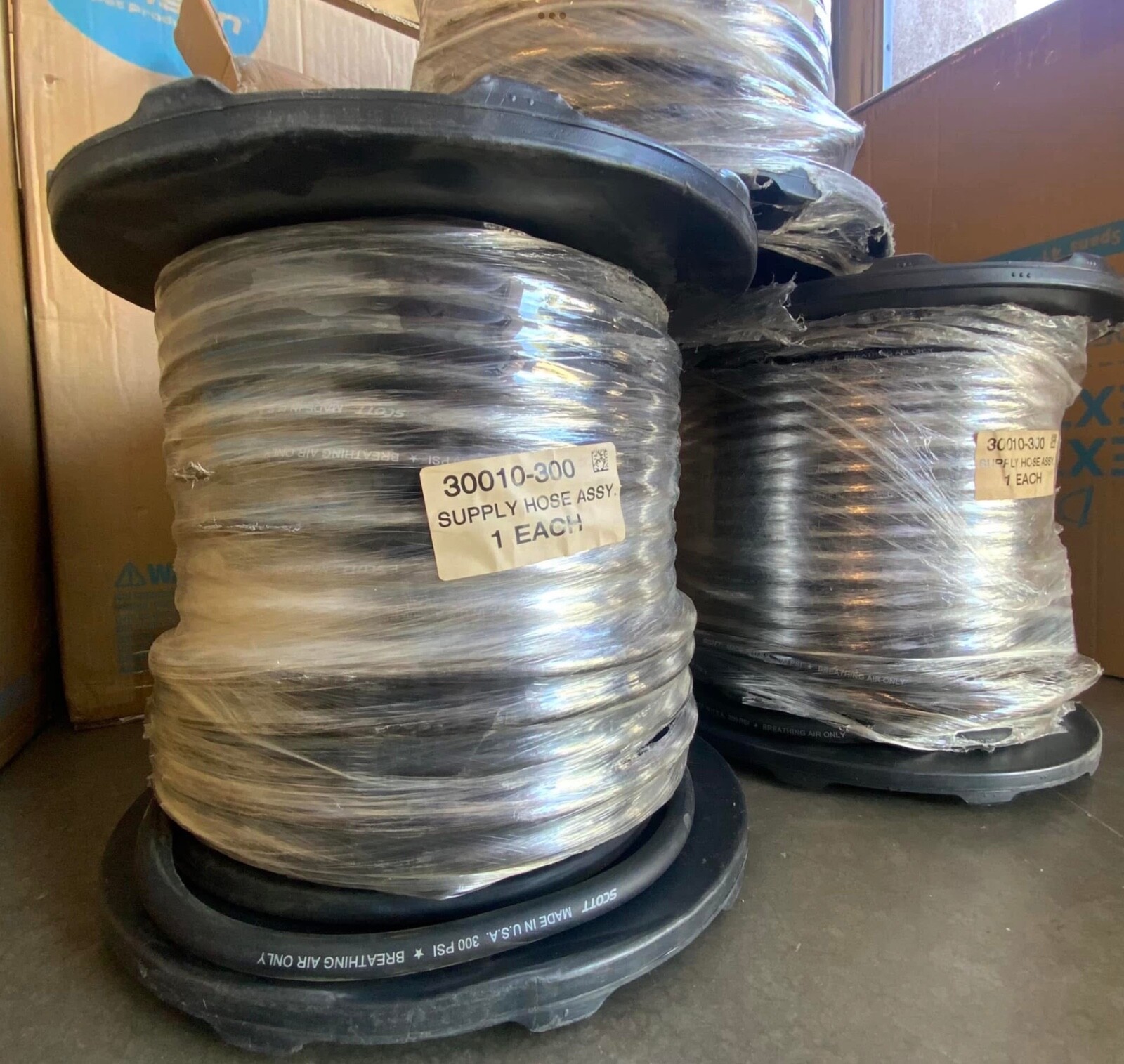 Scott 30010-300 Hansen Airline Hose Assembly 300’ NEW Factory Wrapped 300ft Roll