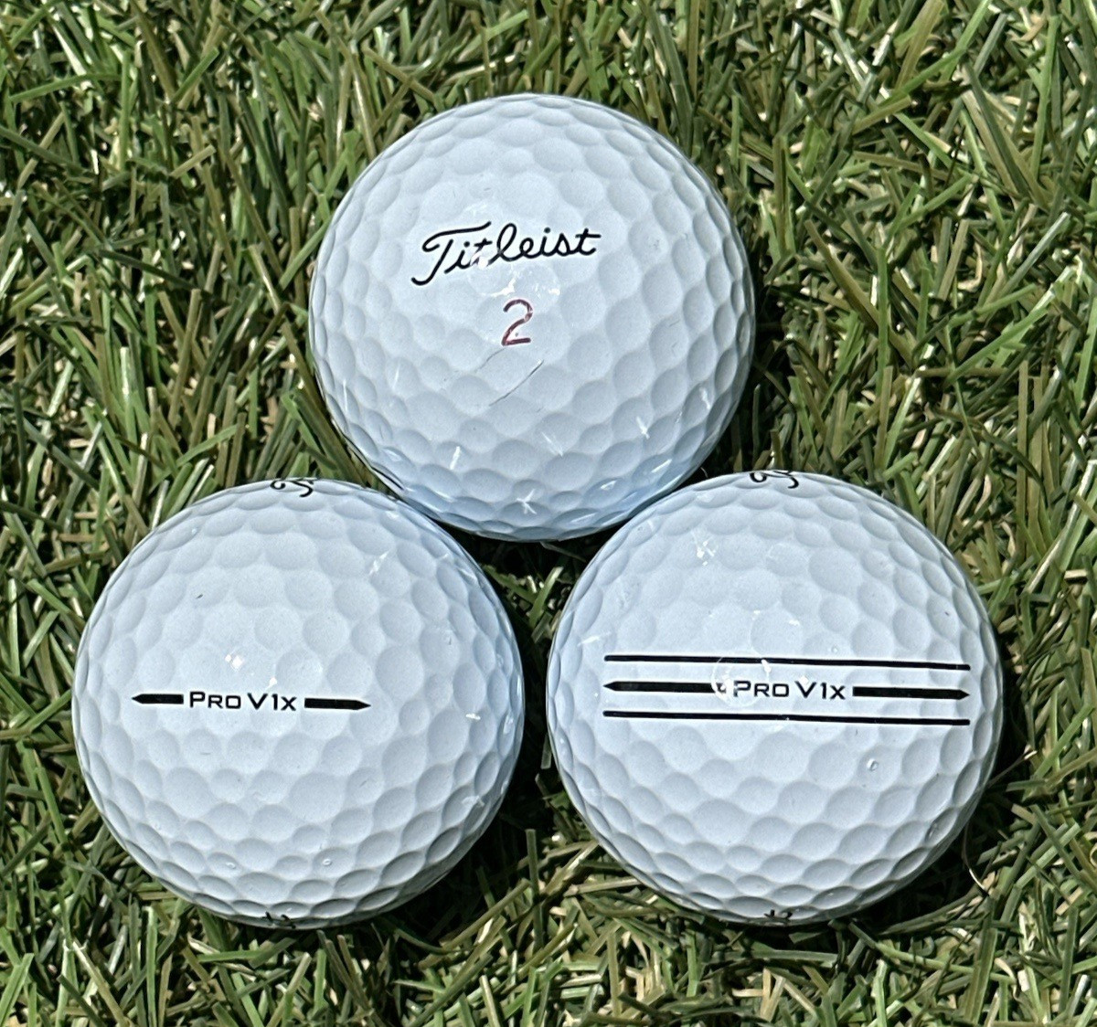 36 NEAR MINT 4A Titleist Pro V1X *2025* Golf Balls - FREE SHIPPING!