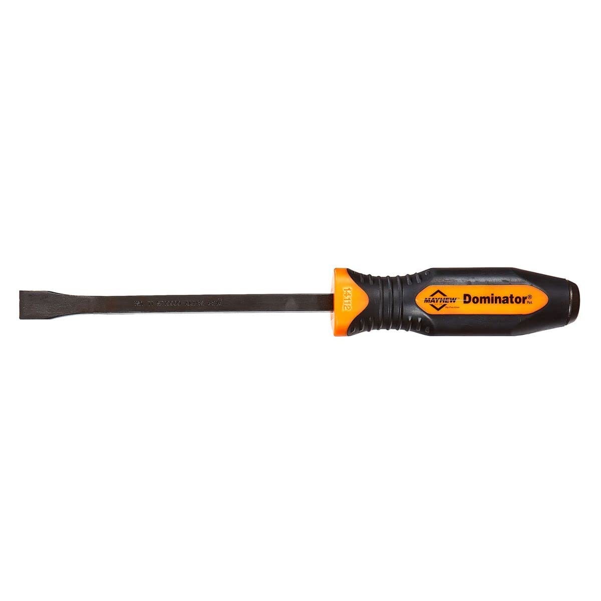 Mayhew Tools 14112OR Dominator Pro Curved Pry Bar, 12", Orange