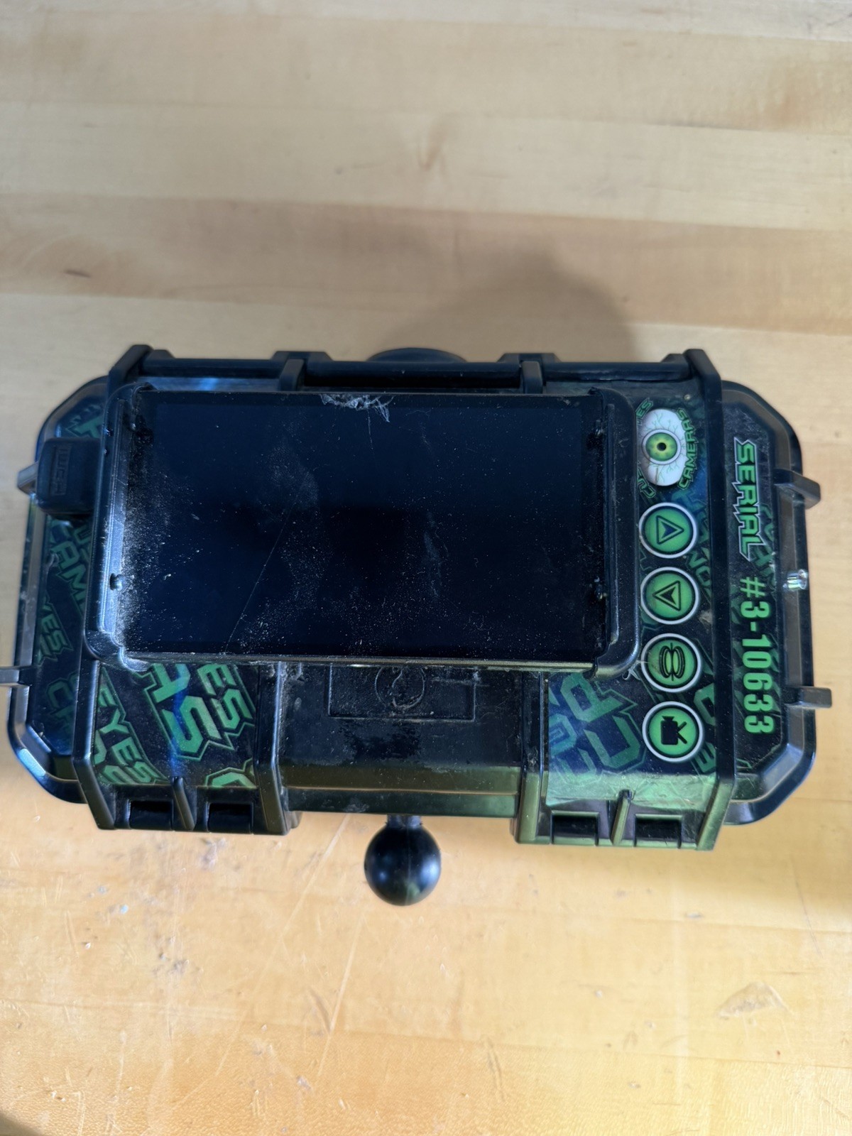 CustomEyes Sewer Inspection Monitor Untested cracked screen