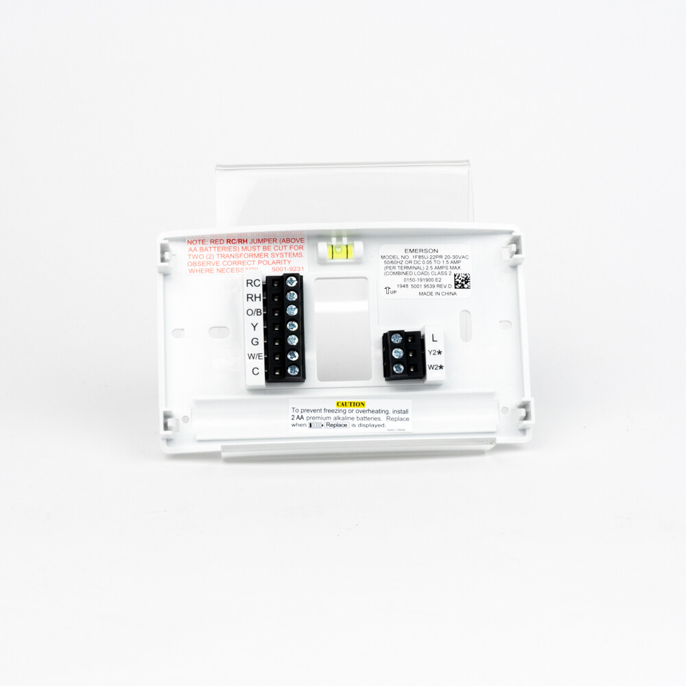 White-Rodgers 1F85U-22PR Universal Programmable Thermostat, 2H/2C