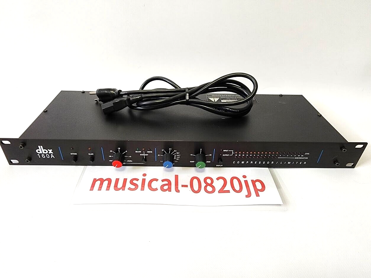 DBX 160A Professional Compressor Limiter Signal Processor