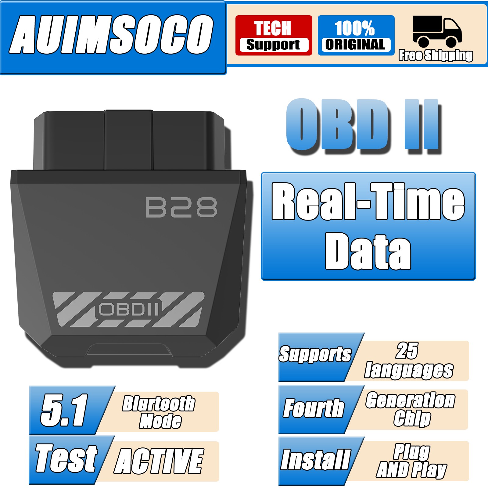 OBD2 Scanner Bluetooth Car Code Reader Car Diagnostic For Honda CR-V 1997–2025