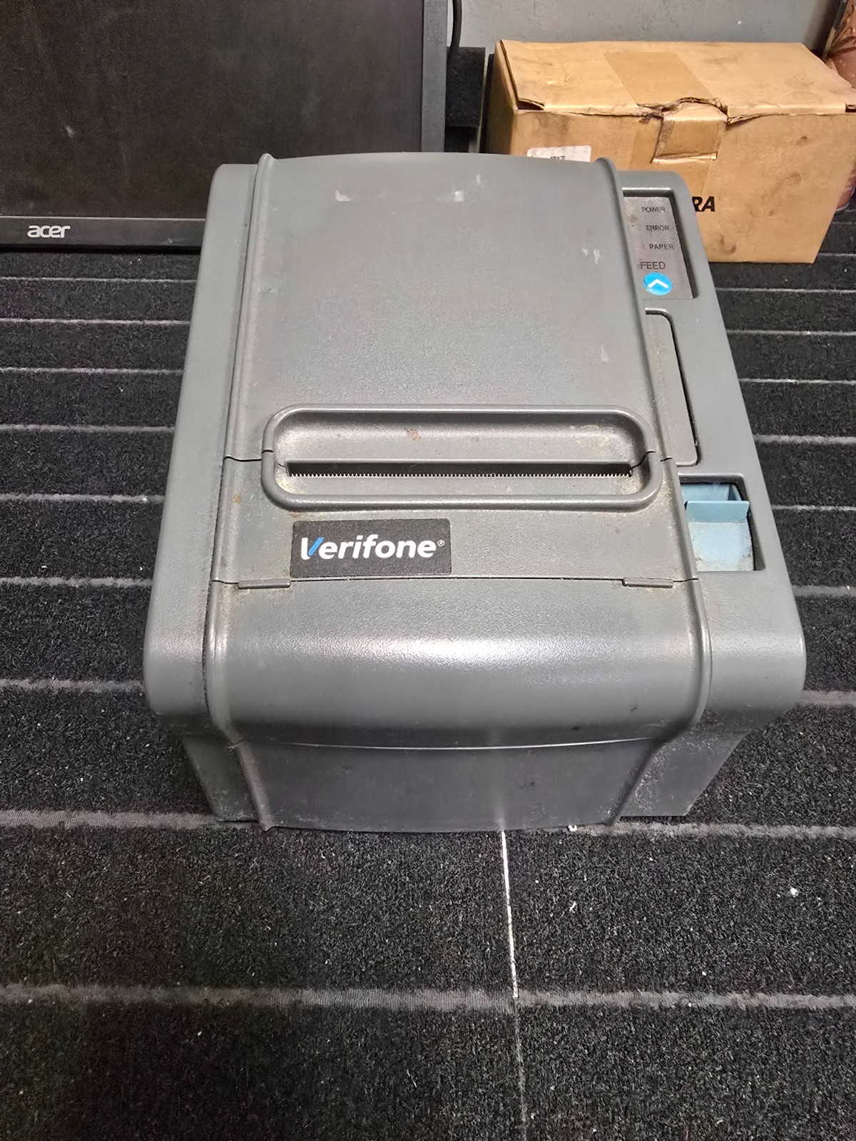 VERIFONE P040-02-030 Rev.B00 THERMAL POS RECEIPT PRINTER RP-330 [No A/C Adapter]