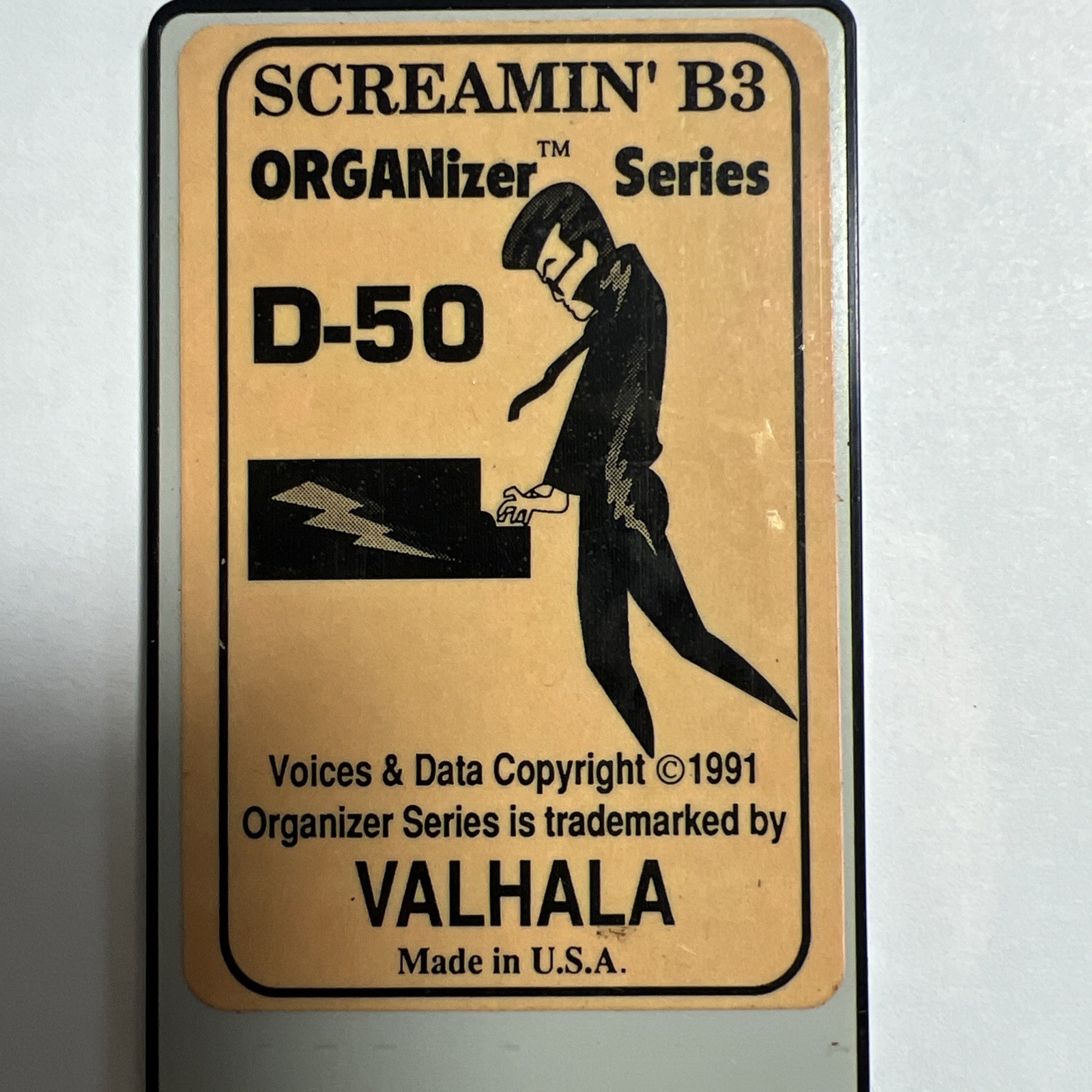 Valhala D-50 Screamin’ B3 Organizer (Untested)